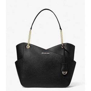 Michael Kors Jet Set Large Saffiano Leather Shoulder Bag